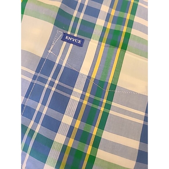 Enyce Clothing Co Men Button Up Short Sleeve Shirt 3XL Multi Colored Y2k 90's - Picture 4 of 6